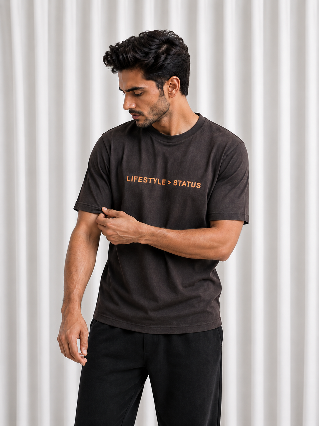 Regular Crew Neck Tee Shirt