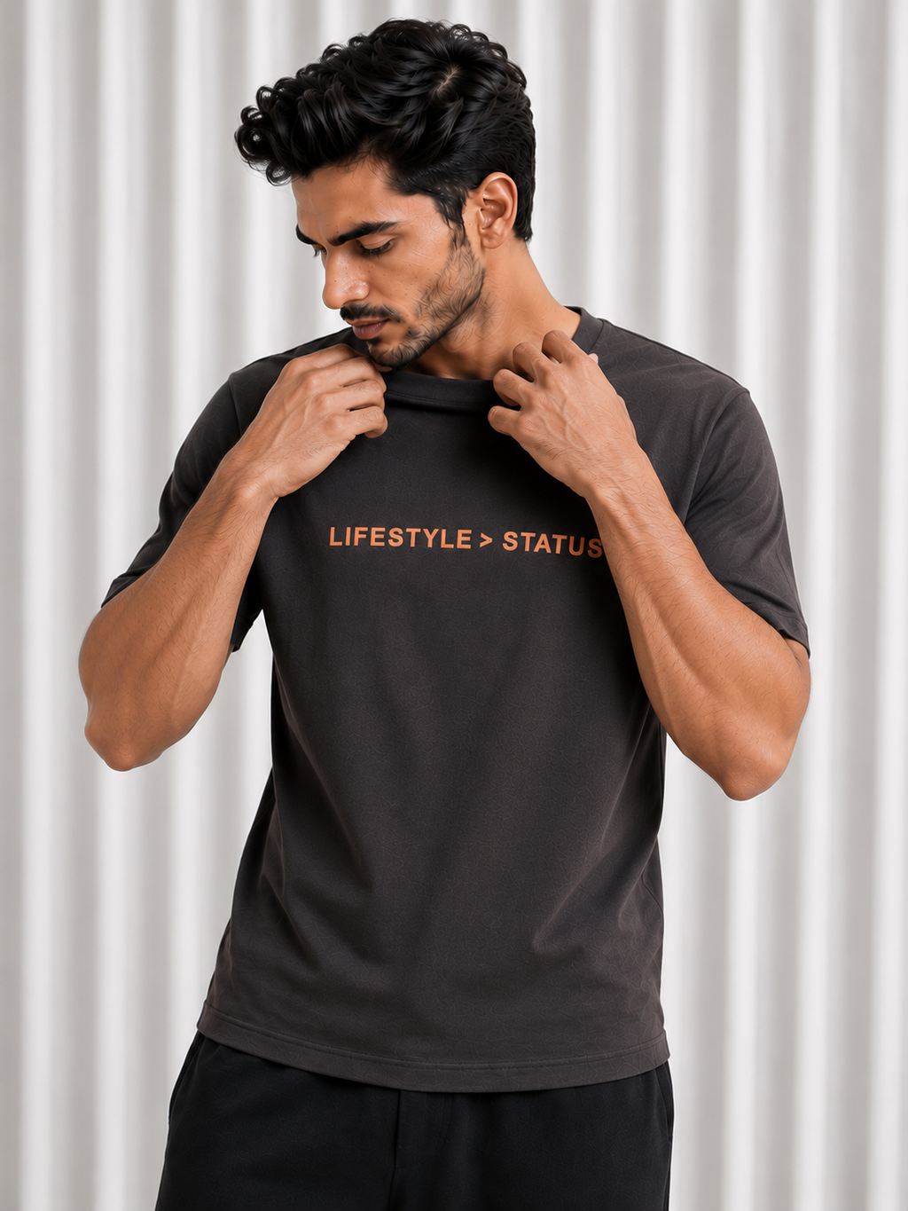 Regular Crew Neck Tee Shirt